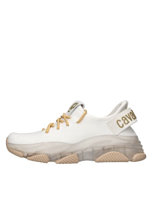 Sneakers in tessuto CAVALLI CLASS | CC002 B KNIT DBIANCO